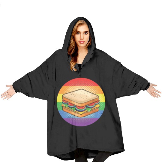 LGBTQ Sandwich Blanket Hoodies