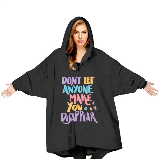 HEARTSTOPPER Quote Mr Ajayi Don t let anyone make Blanket Hoodies