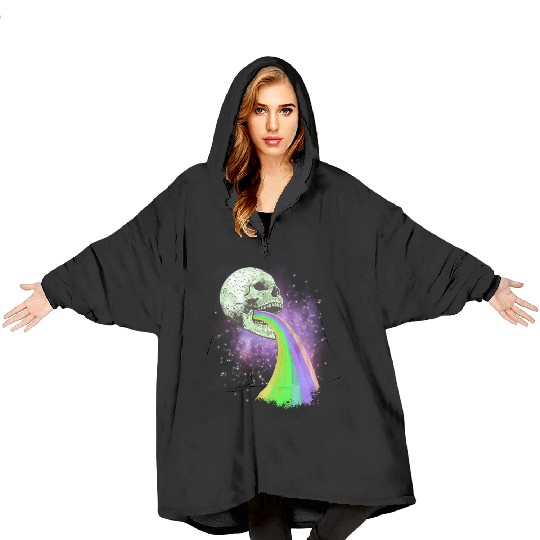 Live Love Lucifer Goth Festival Death Metal Blanket Hoodies