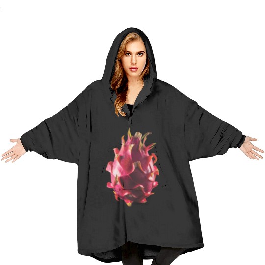 Dragon Fruit Realistic Blanket Hoodies