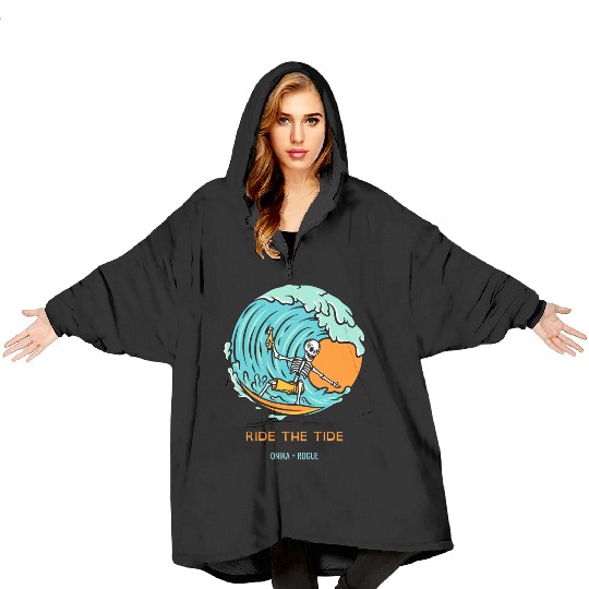 RIDE THE TIDE ONIKA + ROGUE Blanket Hoodies