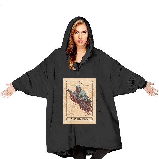 Ghost Halloween Ghost Tarot Card Ghost Scary Ghost Blanket Hoodies