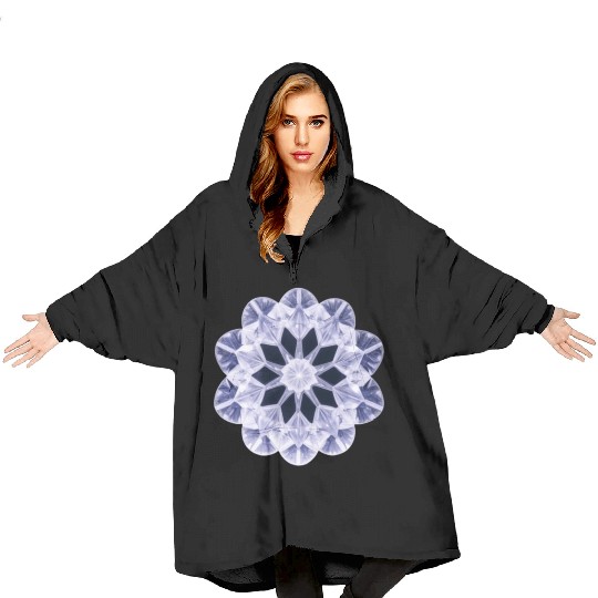 Ice Crystal Blanket Hoodies