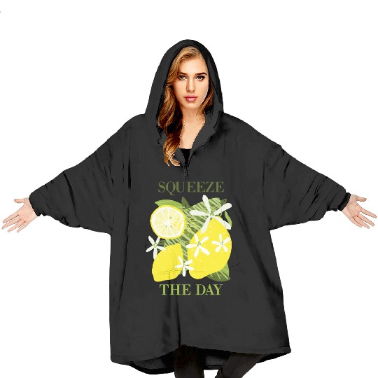 Citrus Lover Squeeze the day Blanket Hoodies
