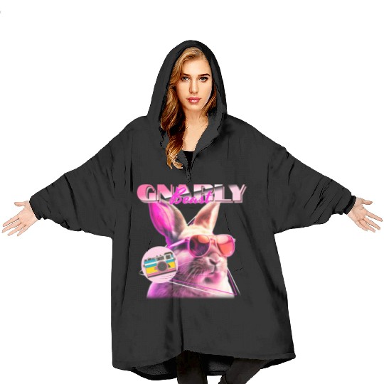 Hilarious "Gnarly Beast" – Cheers to Comedy Blanket Hoodies