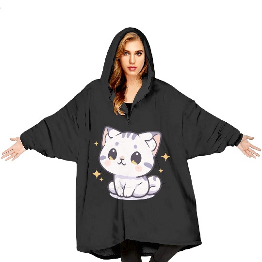 Meow Series: Soft-Spot Wonder Blanket Hoodies