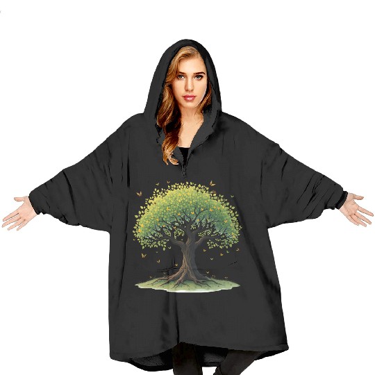 Tree of Life Blanket Hoodies