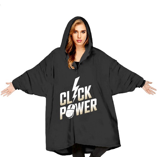 Click Power Cyber Monday Shopping Force Blanket Hoodies