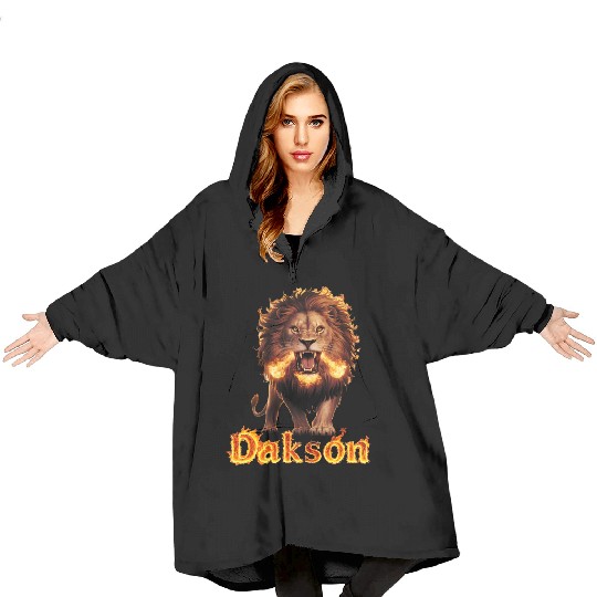 Majestic Dakson Lion Blanket Hoodies