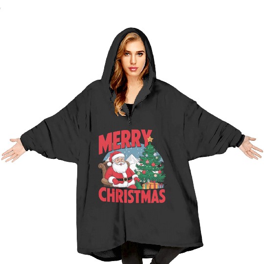 Christmas Crewneck Blanket Hoodies