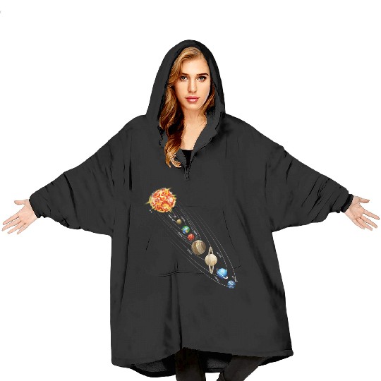Planet Science Physics Universe Sun Blanket Hoodies