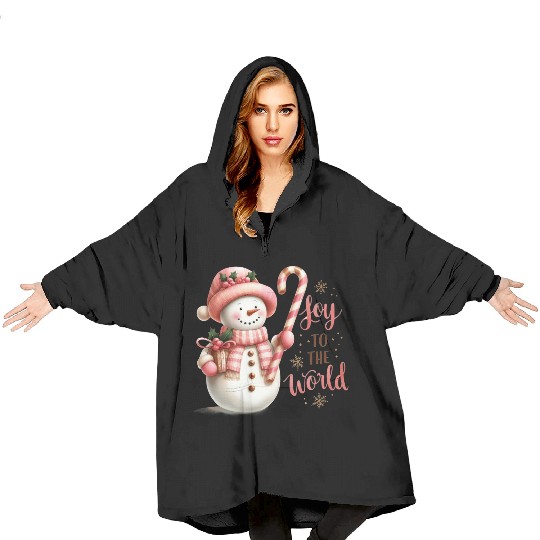 Joy To The World Blanket Hoodies