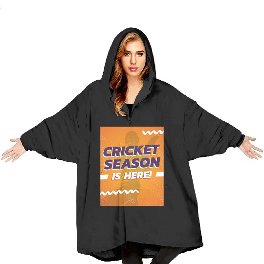 CRICKET 2025 Blanket Hoodies