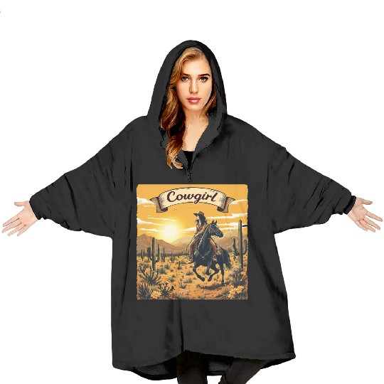 Cowgirl Blanket Hoodies | Embrace Your Western Spirit