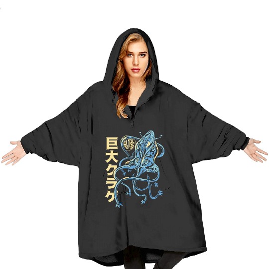 Jellyfish Japanese Monster Blanket Hoodies