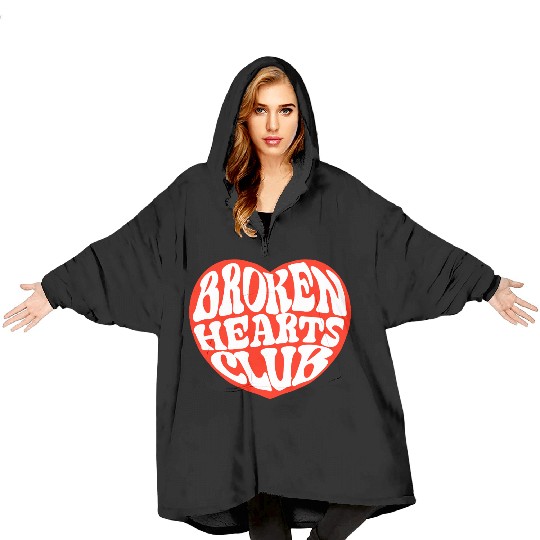 Broken Hearts Club Blanket Hoodies