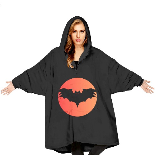 Bat Sun Blanket Hoodies