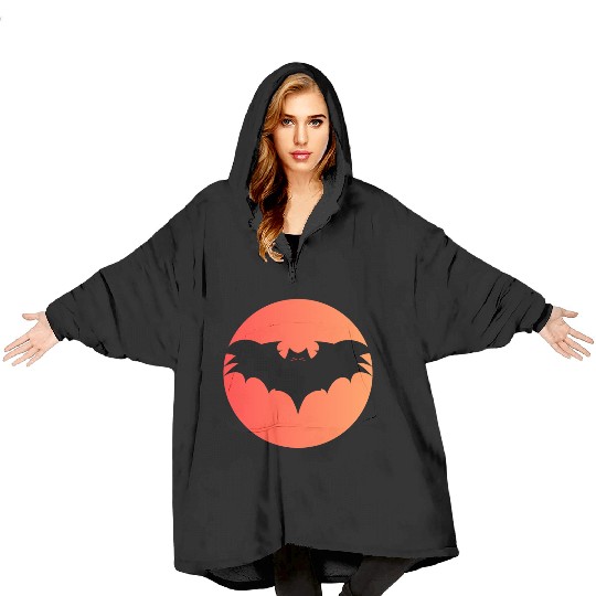 Bat Sun Blanket Hoodies