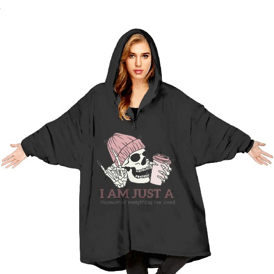 Be Positive Blanket Hoodies