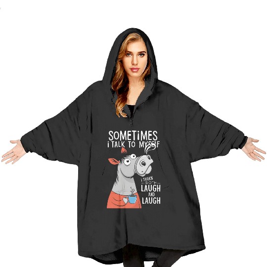 The Solo Comedy Show Blanket Hoodies