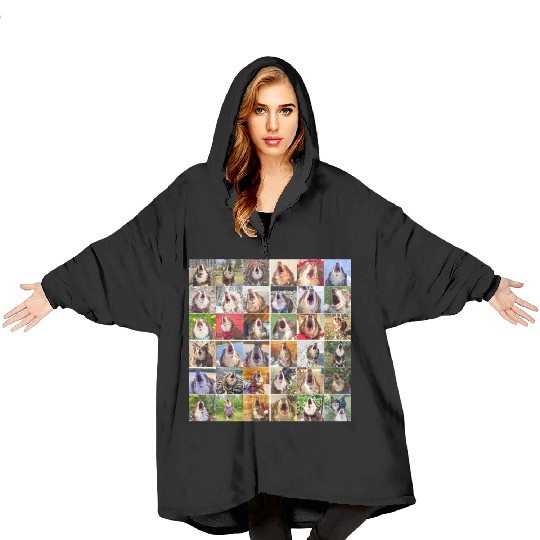 Bark Collage Blanket Hoodies