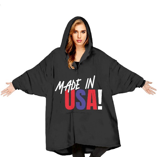 Made in USA – American Pride Blanket Hoodies