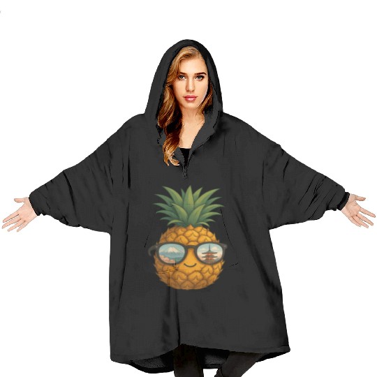 Japan Pineapple Blanket Hoodies