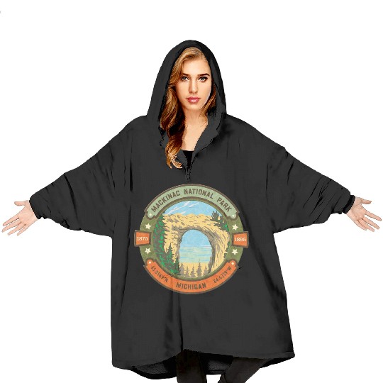 Mackinac Island Blanket Hoodies