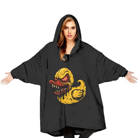 Evil Duck – Crazy Horror Cartoon Blanket Hoodies