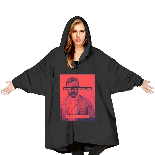 Emiliano Zapata (EOTS) (R) Blanket Hoodies
