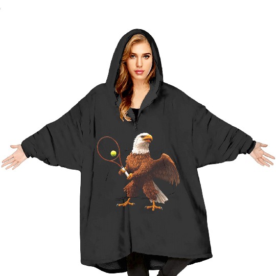 Eagle Tennis Blanket Hoodies