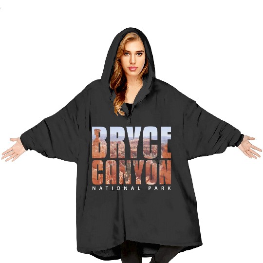 Bryce Canyon National Park Scenic Design Blanket Hoodies