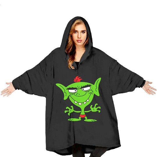 green goblin Blanket Hoodies