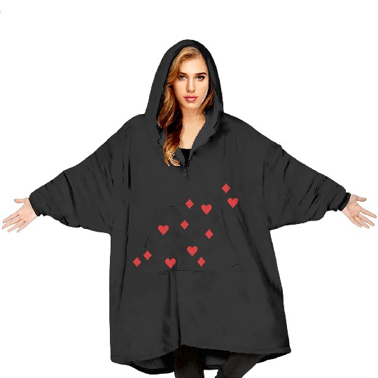 Poker Blanket Hoodies