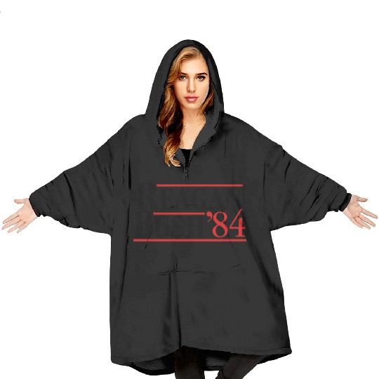 Reagan Bush '84 Blanket Hoodies