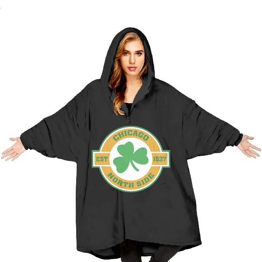 Chicago Irish North Side Blanket Hoodies