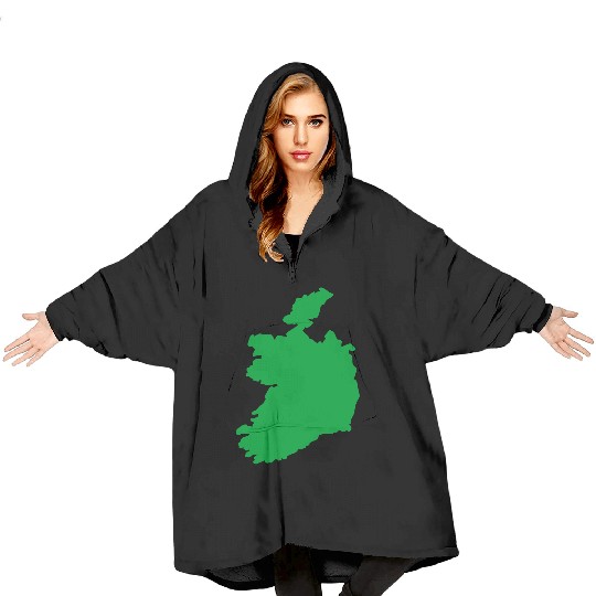 Ireland Solid Blanket Hoodies