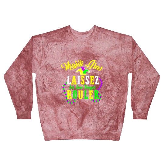 Mardi Gras laissez les bon temps rouler Fat Blast Sweatshirts