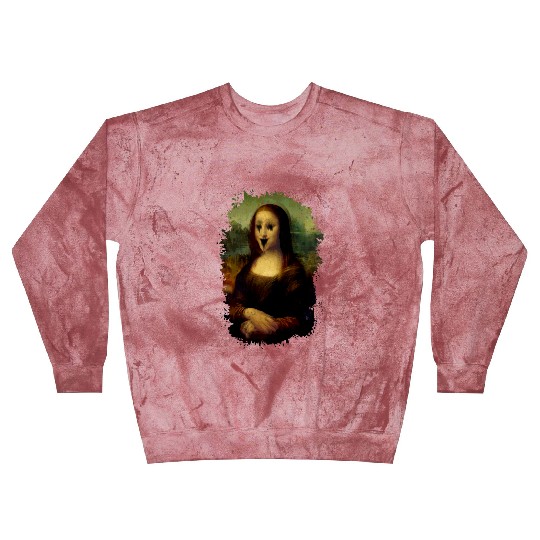Haunted Mona Lisa Blast Sweatshirts