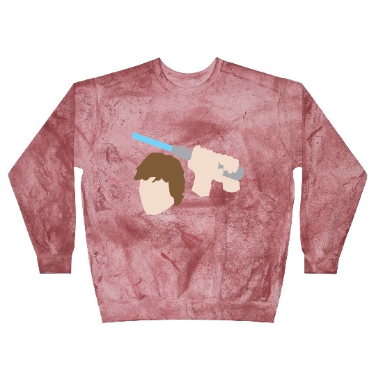 Luke Skywalker Lightsaber Blast Sweatshirts
