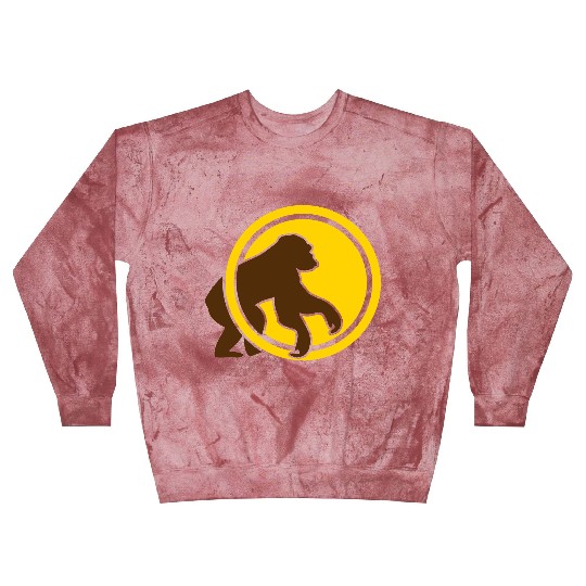 monkey gorilla chimpanzee Blast Sweatshirts