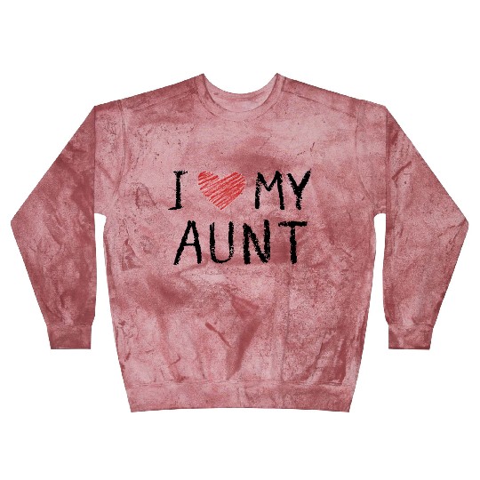 I Love My Aunt Blast Sweatshirts