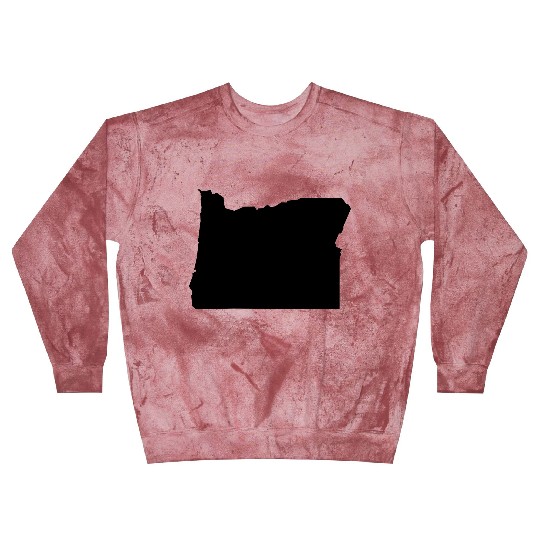 Oregon map Blast Sweatshirts