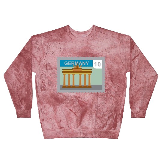 germany mail stamp Blast Sweatshirts