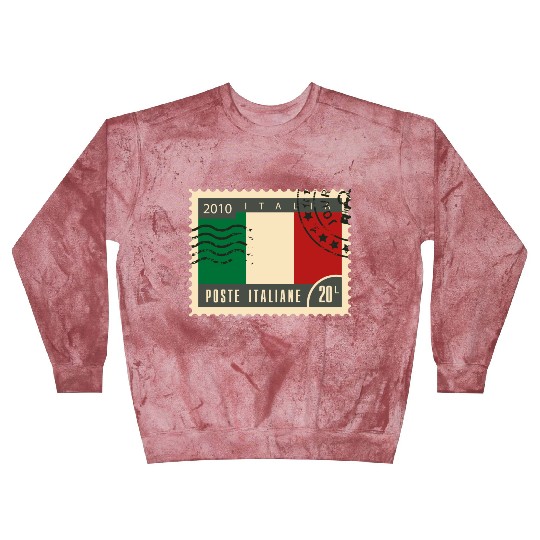italy post stamp Blast Sweatshirts