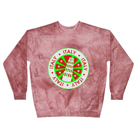 italy sticker Blast Sweatshirts