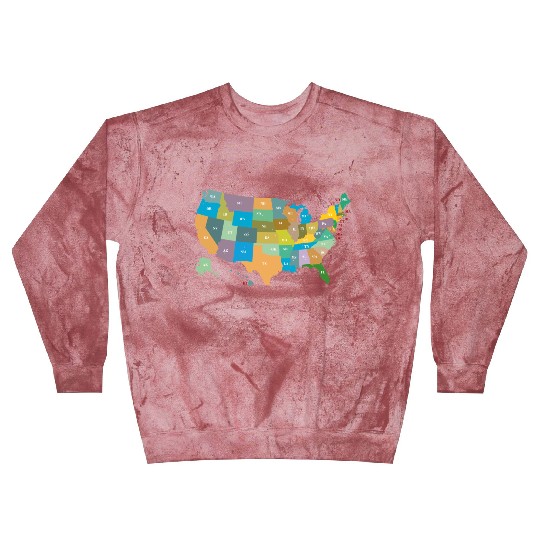 US States Blast Sweatshirts