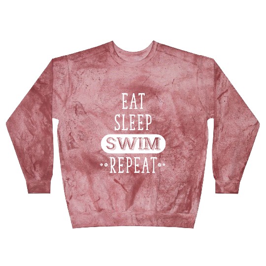 Swimming - Eat, Sleep, Swim, Repeat - Swimming Blast Sweatshirts