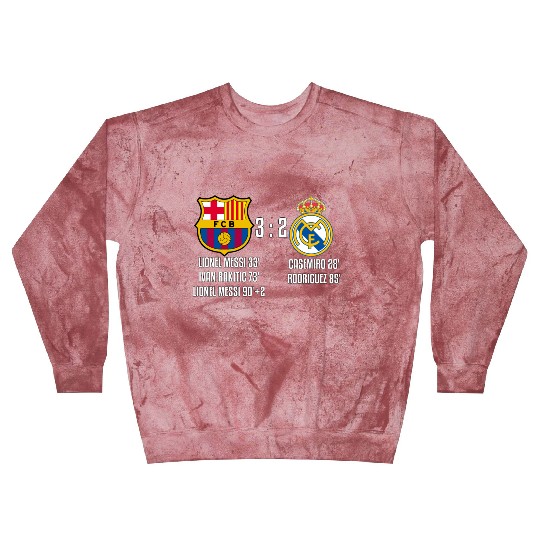FC Barcelona 3 - 2 Real Madrid Blast Sweatshirts