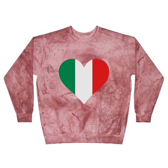 A Heart For Italy Blast Sweatshirts